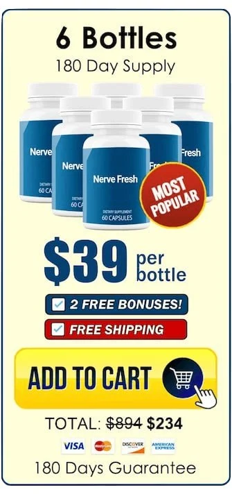 Nerve Fresh 6 Bottles